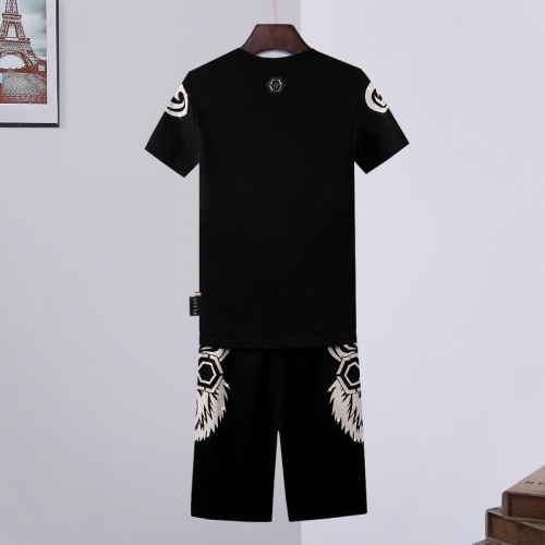 Replica Philipp Plein PP Tracksuits Short Sleeved For Men #786245 $60.00 USD for Wholesale