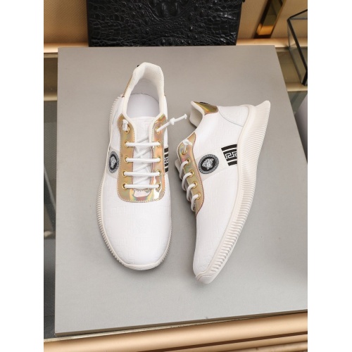 Replica Versace Casual Shoes For Men #786354 $76.00 USD for Wholesale