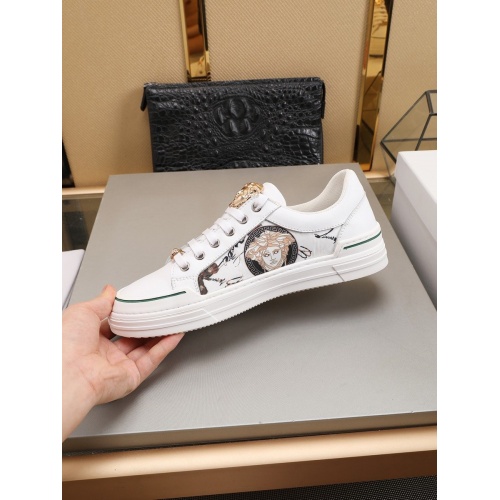 Replica Versace Casual Shoes For Men #786356 $76.00 USD for Wholesale