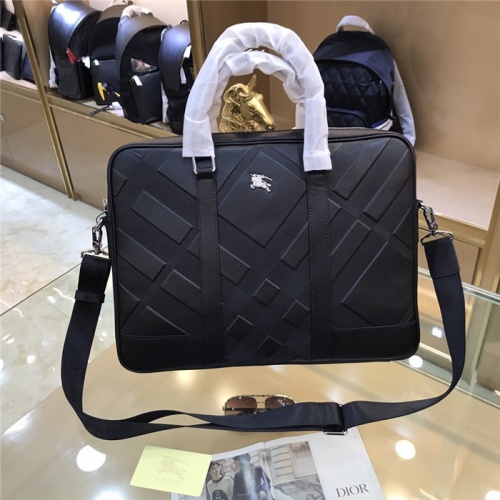 Replica Burberry AAA Man Handbags #786811 $130.00 USD for Wholesale