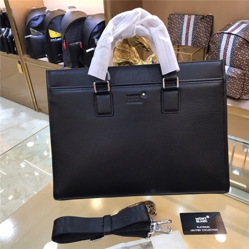 Mont Blanc AAA Man Handbags #786812 $130.00 USD, Wholesale Replica Mont Blanc AAA Man Handbags