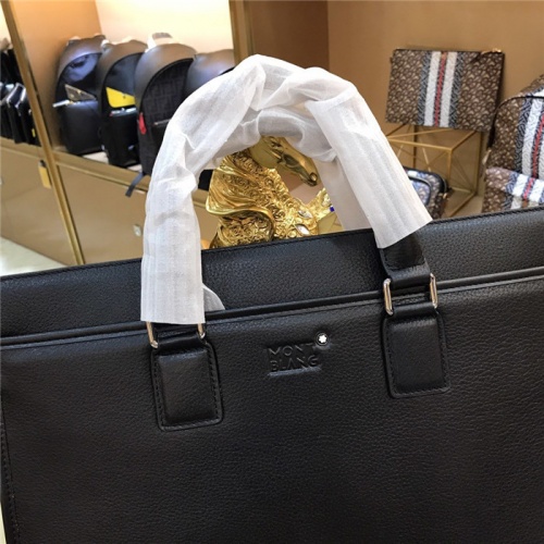Replica Mont Blanc AAA Man Handbags #786812 $130.00 USD for Wholesale