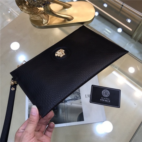 Replica Versace AAA Man Wallets #786817 $76.00 USD for Wholesale