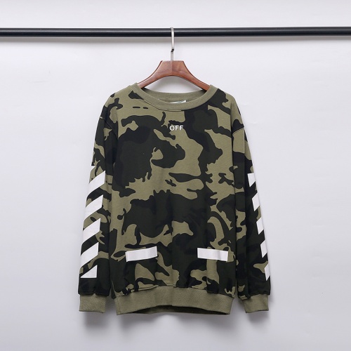 Replica Off-White Hoodies Long Sleeved For Men #786881 $40.00 USD for Wholesale