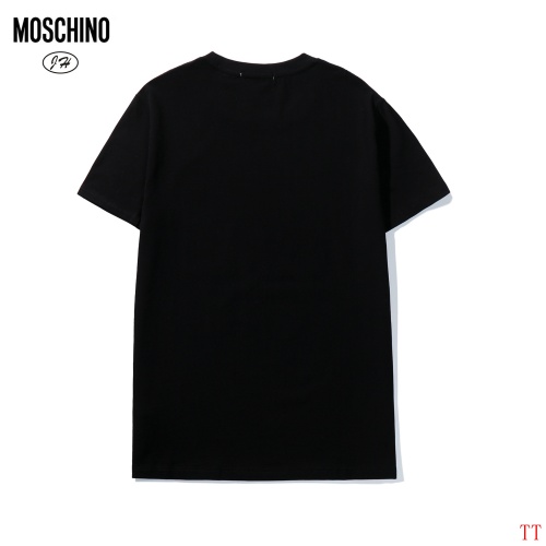 Replica Moschino T-Shirts Short Sleeved For Men #786946 $27.00 USD for Wholesale