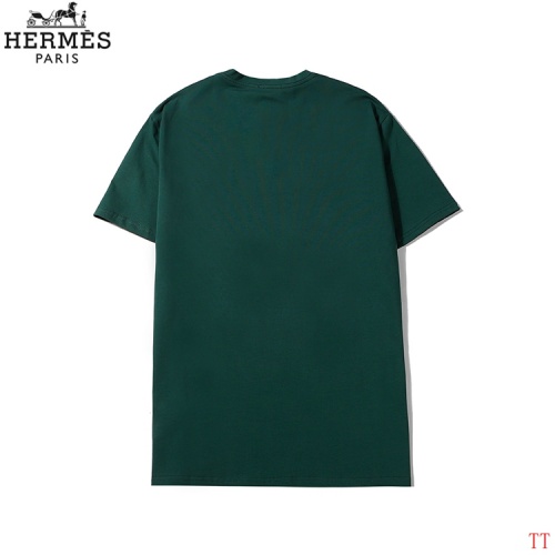 Replica Hermes T-Shirts Short Sleeved For Men #786960 $27.00 USD for Wholesale
