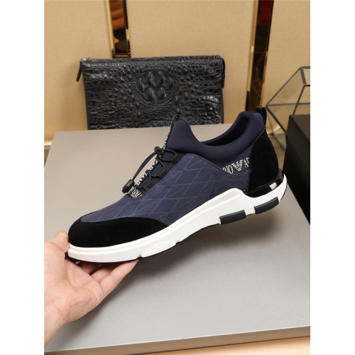 Replica Armani Casual Shoes For Men #787170 $80.00 USD for Wholesale