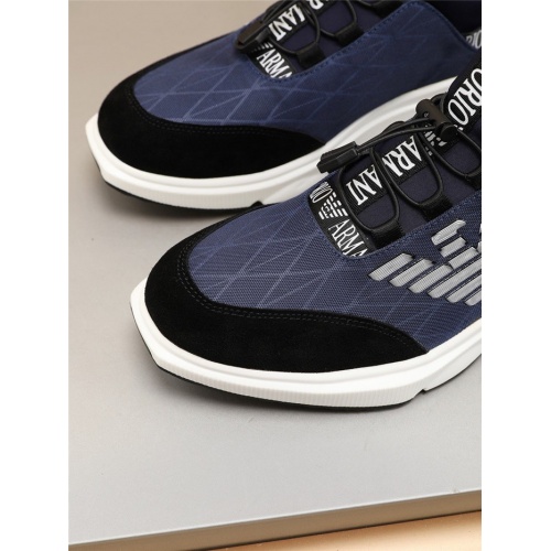Replica Armani Casual Shoes For Men #787170 $80.00 USD for Wholesale