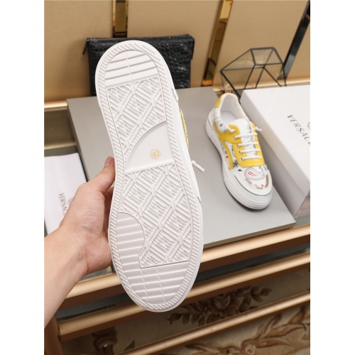 Replica Versace Casual Shoes For Men #787174 $76.00 USD for Wholesale