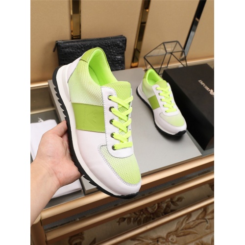 Replica Armani Casual Shoes For Men #787187 $76.00 USD for Wholesale