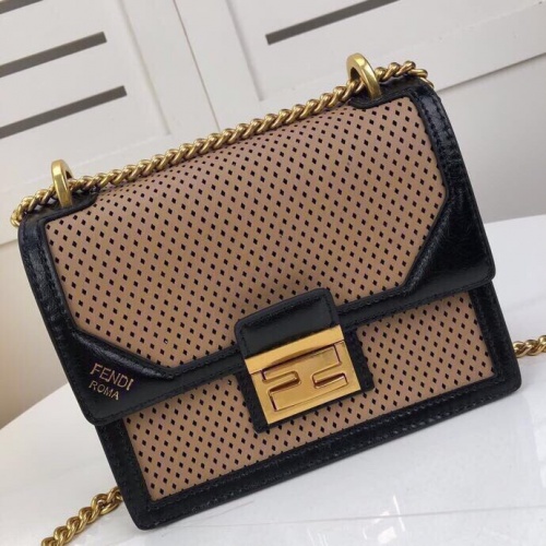 Replica Fendi AAA Quality Messenger Bags For Women #787360 $161.00 USD for Wholesale