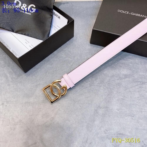 Replica Dolce & Gabbana D&G AAA  Belts #787584 $64.00 USD for Wholesale
