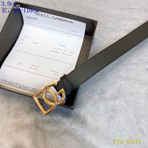 Replica Dolce & Gabbana D&G AAA  Belts #787586 $64.00 USD for Wholesale
