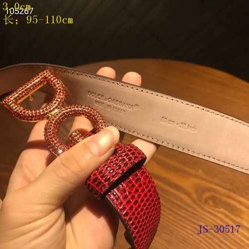Replica Dolce & Gabbana D&G AAA  Belts #787587 $68.00 USD for Wholesale