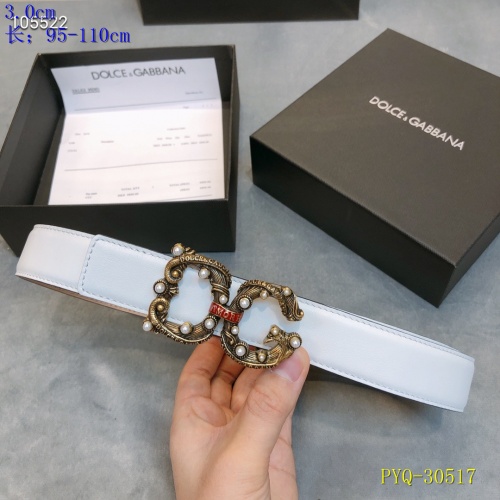 Replica Dolce & Gabbana D&G AAA  Belts #787590 $68.00 USD for Wholesale