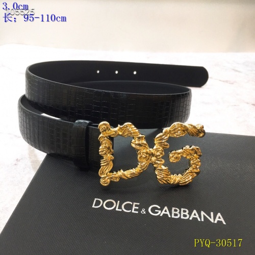 Replica Dolce & Gabbana D&G AAA  Belts #787593 $68.00 USD for Wholesale