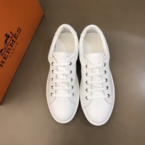 Replica Hermes Casual Shoes For Men #787844 $78.00 USD for Wholesale