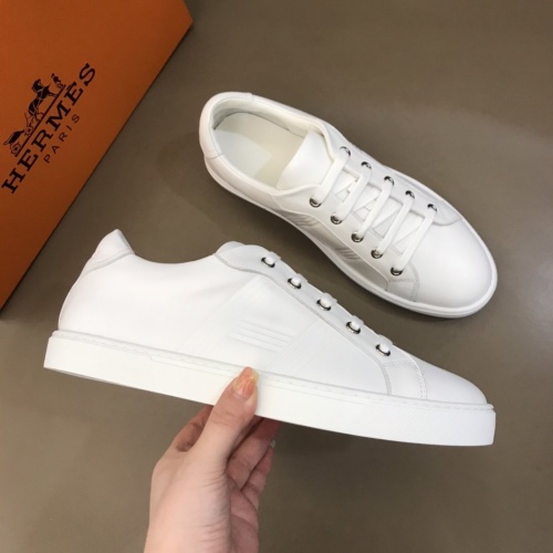 Replica Hermes Casual Shoes For Men #787844 $78.00 USD for Wholesale