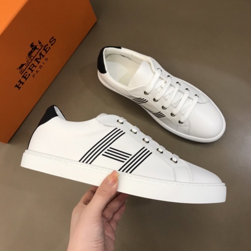 Replica Hermes Casual Shoes For Men #787846 $78.00 USD for Wholesale