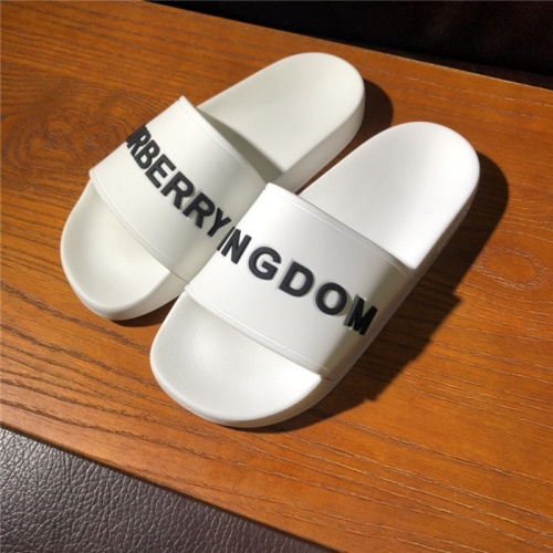 Burberry Slippers For Women #788473 $43.00 USD, Wholesale Replica Burberry Slippers
