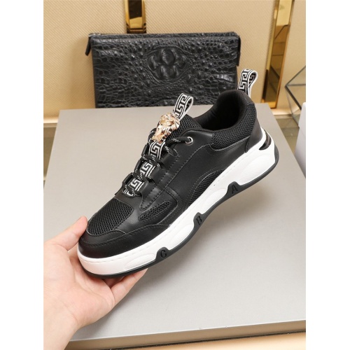 Replica Versace Casual Shoes For Men #788662 $80.00 USD for Wholesale