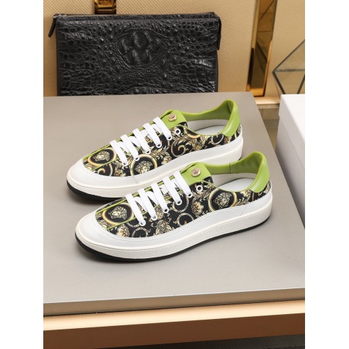 Versace Casual Shoes For Men #788902 $76.00 USD, Wholesale Replica Versace Casual Shoes