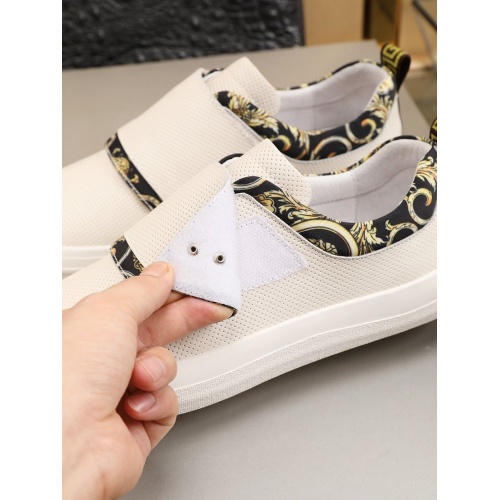 Replica Versace Casual Shoes For Men #788903 $76.00 USD for Wholesale