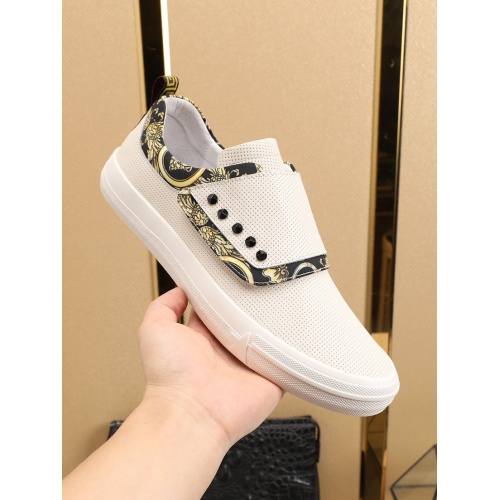 Replica Versace Casual Shoes For Men #788903 $76.00 USD for Wholesale