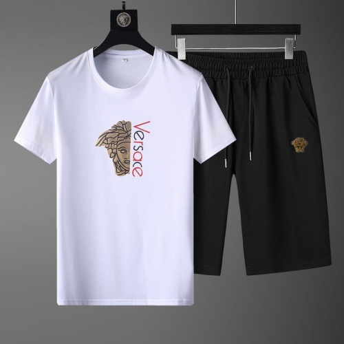 Versace Tracksuits Short Sleeved For Men #789104 $60.00 USD, Wholesale Replica Versace Tracksuits