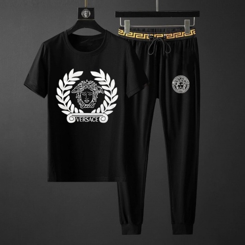 Versace Tracksuits Short Sleeved For Men #789126 $68.00 USD, Wholesale Replica Versace Tracksuits