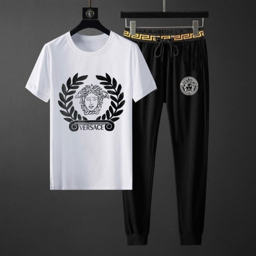 Versace Tracksuits Short Sleeved For Men #789127 $68.00 USD, Wholesale Replica Versace Tracksuits