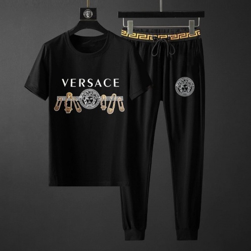 Versace Tracksuits Short Sleeved For Men #789134 $68.00 USD, Wholesale Replica Versace Tracksuits