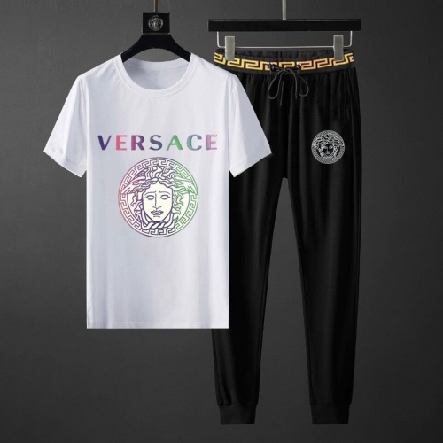 Versace Tracksuits Short Sleeved For Men #789137 $68.00 USD, Wholesale Replica Versace Tracksuits
