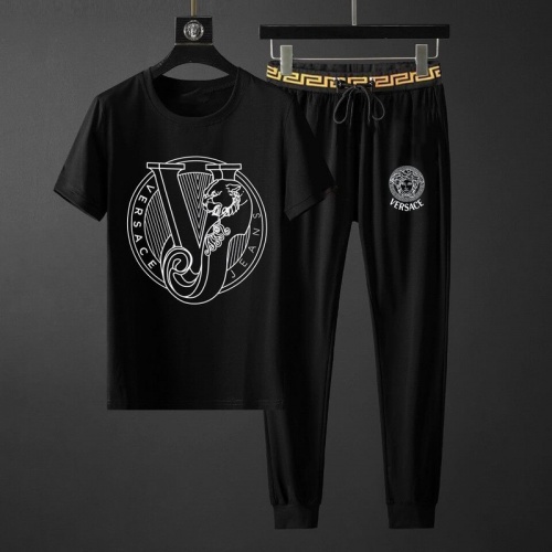 Versace Tracksuits Short Sleeved For Men #789138 $68.00 USD, Wholesale Replica Versace Tracksuits