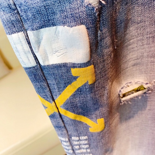 Replica Philipp Plein PP Jeans For Men #789273 $48.00 USD for Wholesale