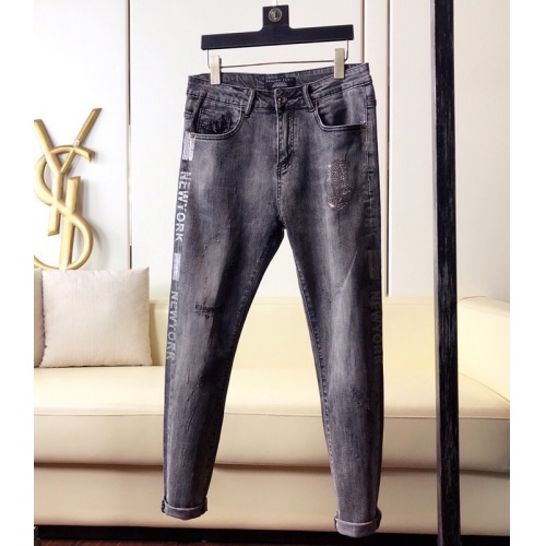 Philipp Plein PP Jeans For Men #789277 $48.00 USD, Wholesale Replica Philipp Plein PP Jeans