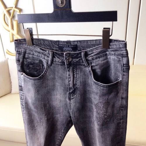 Replica Philipp Plein PP Jeans For Men #789277 $48.00 USD for Wholesale