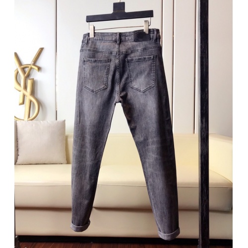 Replica Philipp Plein PP Jeans For Men #789277 $48.00 USD for Wholesale
