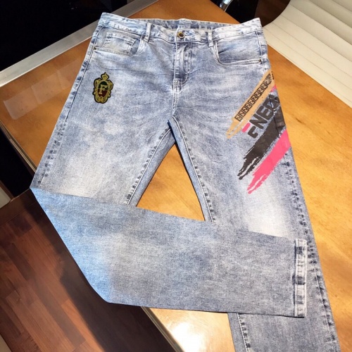 Replica Fendi Jeans For Men #789294 $48.00 USD for Wholesale