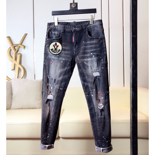 Moncler Jeans For Men #789303 $48.00 USD, Wholesale Replica Moncler Jeans