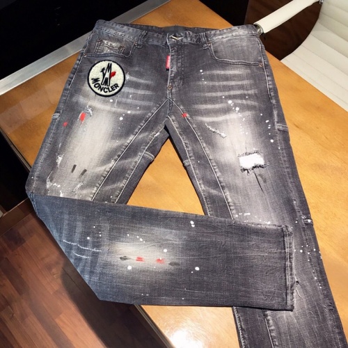 Replica Moncler Jeans For Men #789303 $48.00 USD for Wholesale
