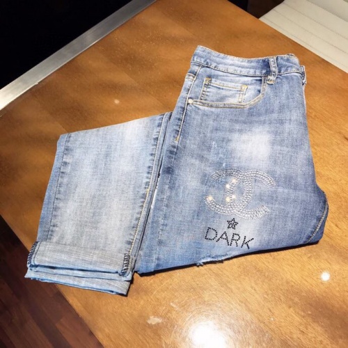 Replica Chanel Jeans For Men #789304 $48.00 USD for Wholesale