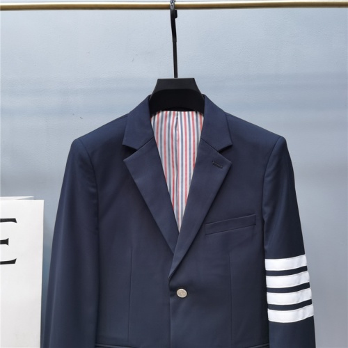 Replica Thom Browne Jackets Long Sleeved For Men #789307 $92.00 USD for Wholesale