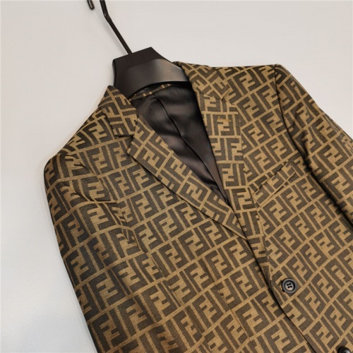 Replica Fendi Jackets Long Sleeved For Men #789310 $92.00 USD for Wholesale