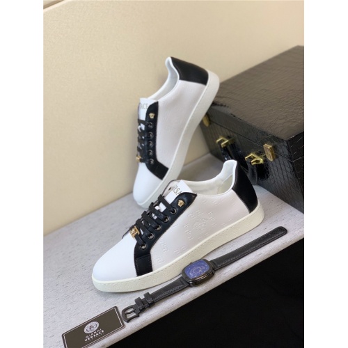 Versace Casual Shoes For Men #789316 $72.00 USD, Wholesale Replica Versace Casual Shoes