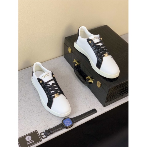 Replica Versace Casual Shoes For Men #789316 $72.00 USD for Wholesale