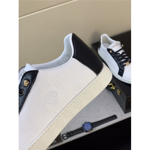 Replica Versace Casual Shoes For Men #789316 $72.00 USD for Wholesale