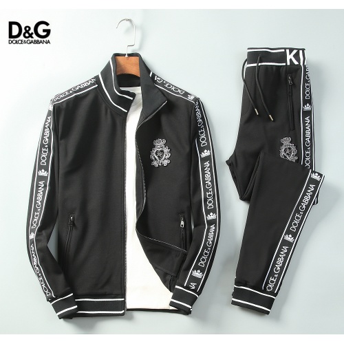 Dolce &amp; Gabbana D&amp;G Tracksuits Long Sleeved For Men #789380 $98.00 USD, Wholesale Replica Dolce &amp; Gabbana D&amp;G Tracksuits