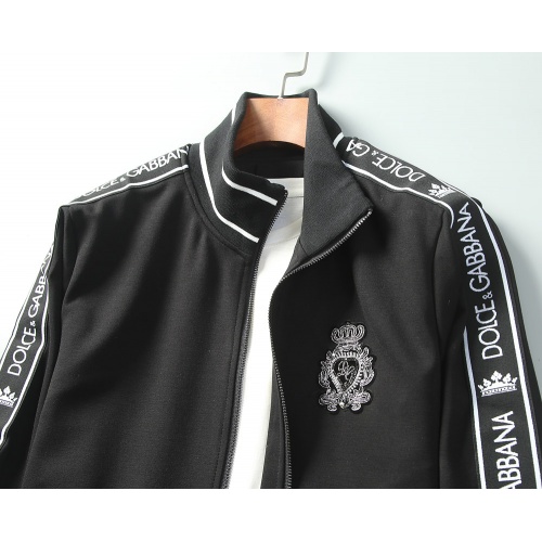 Replica Dolce & Gabbana D&G Tracksuits Long Sleeved For Men #789380 $98.00 USD for Wholesale