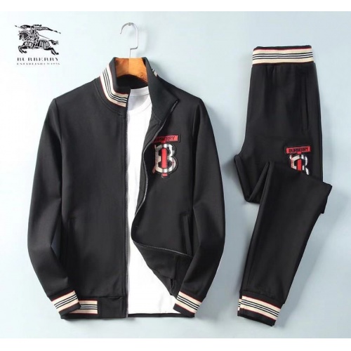 Burberry Tracksuits Long Sleeved For Men #789389 $98.00 USD, Wholesale Replica Burberry Tracksuits